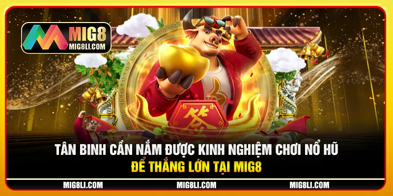Tân binh cần nắm được kinh nghiệm chơi nổ hũ để thắng lớn tại Mig8 Tân binh cần nắm được kinh nghiệm chơi nổ hũ để thắng lớn tại Mig8