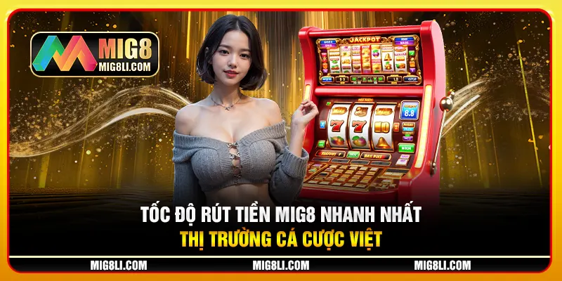 Tốc độ rút tiền Mig8 nhanh nhất thị trường cá cược Việt Tốc độ rút tiền Mig8 nhanh nhất thị trường cá cược Việt